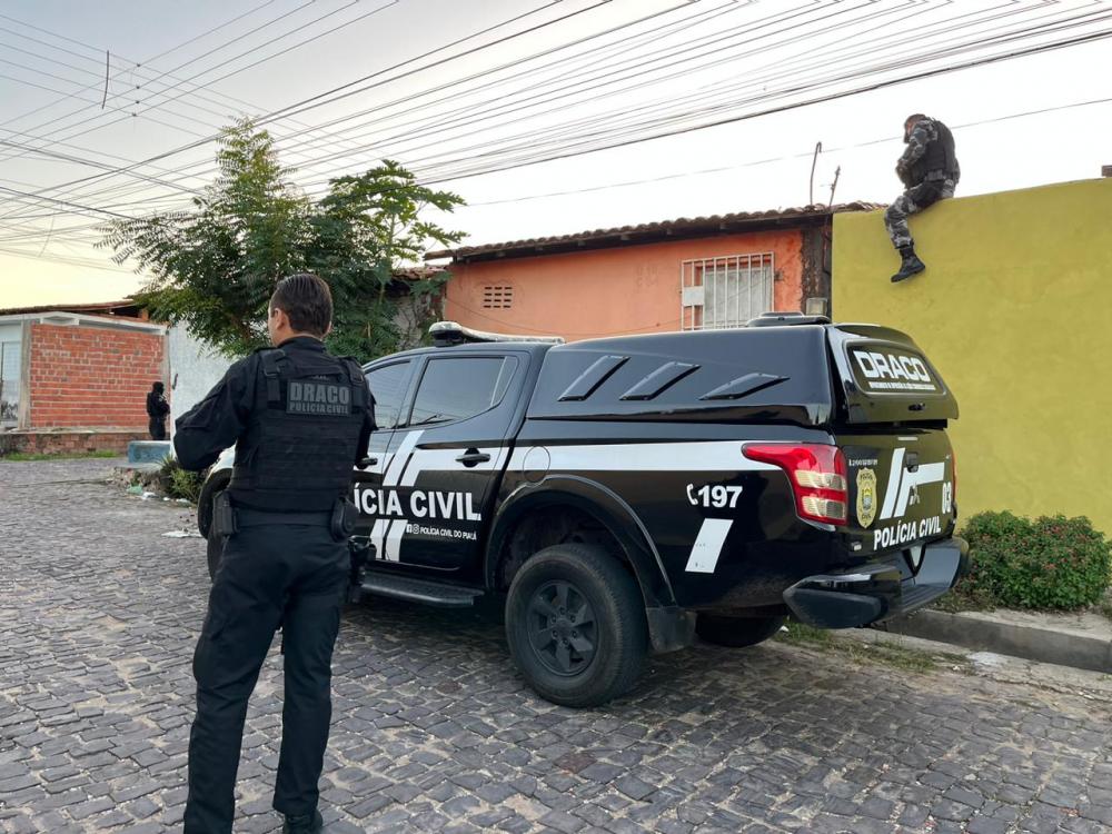 DRACO deflagra Operação Leviatã e cumpre 14 mandados em Teresina