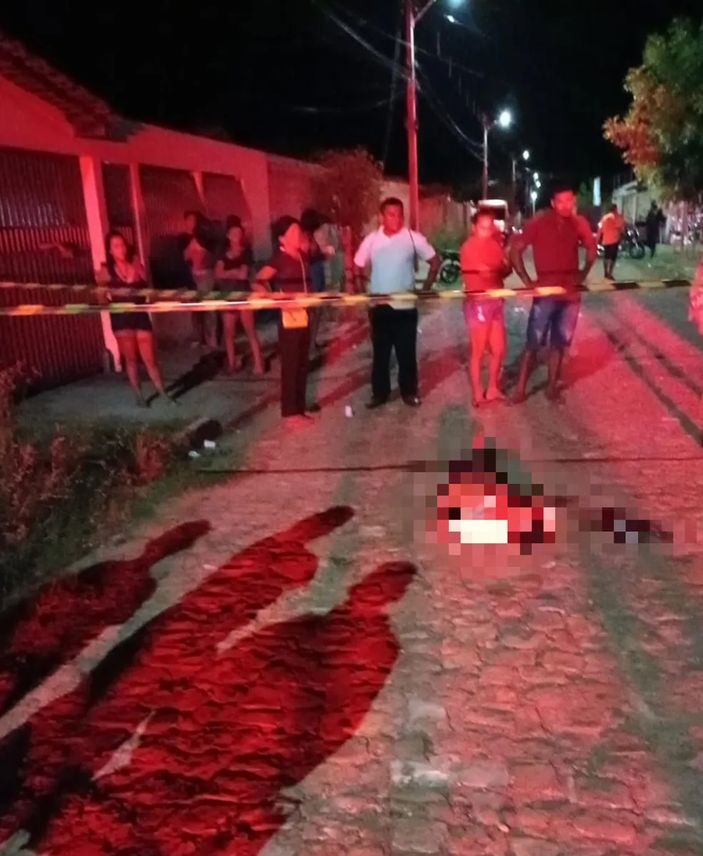 Homem é assassinado na frente da namorada ao sair de bar em Campo Maior, no Piauí — Foto: Divulgação /PM-PI