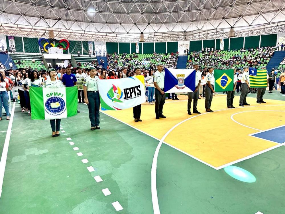 Solenidade de abertura no Verdão marca início dos Jogos Escolares Piauienses