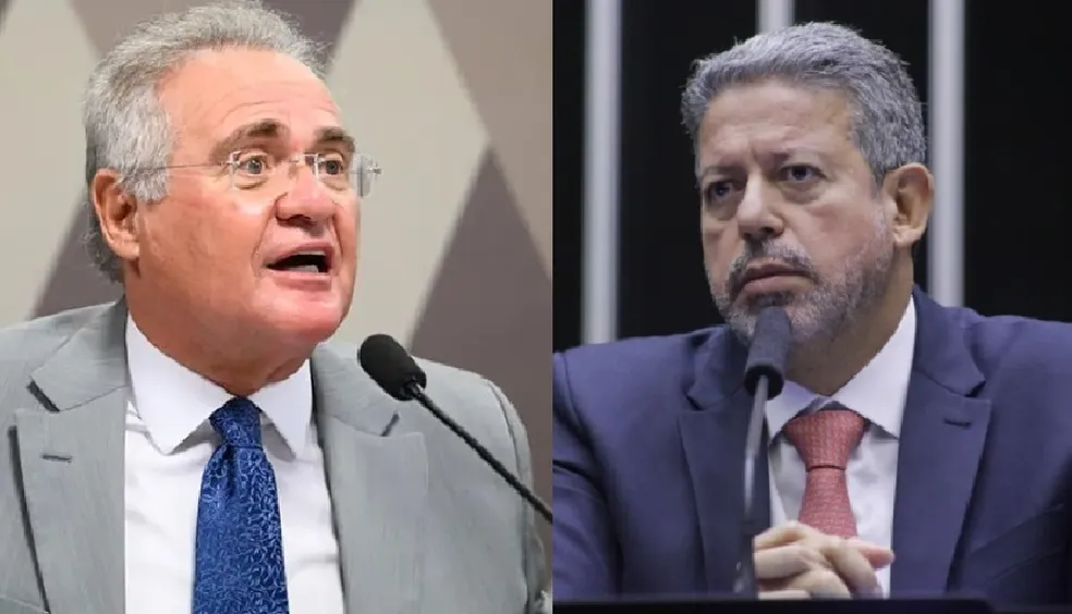 Renan Calheiros e Arthur Lira