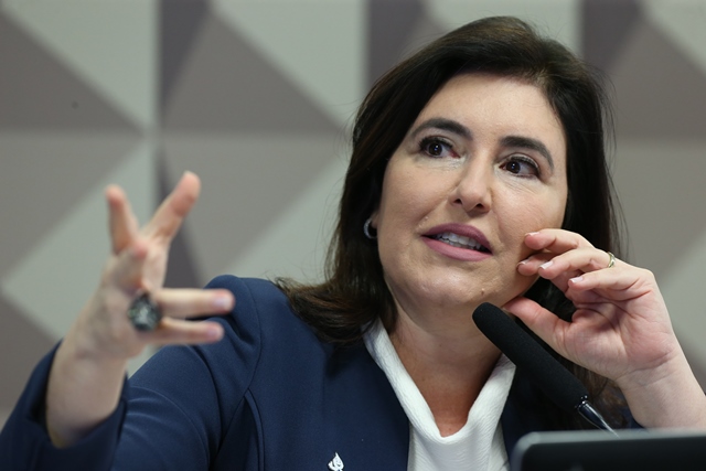 Ministra do Planejamento, Simone Tebet