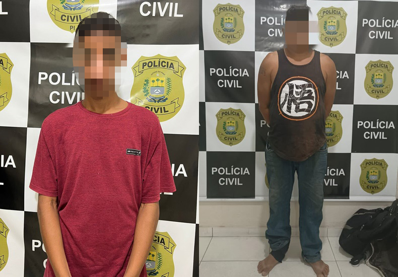 Polícia cumpre mandados e prende dois suspeitos de roubo de veículos