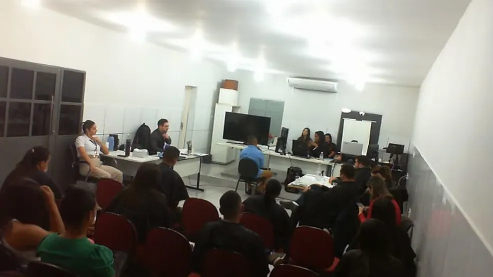 Acusado de matar pai e filho durante jogo no Sul do Piauí é julgado pelo Tribunal do Júri — Foto: Reprodução /Redes Sociais