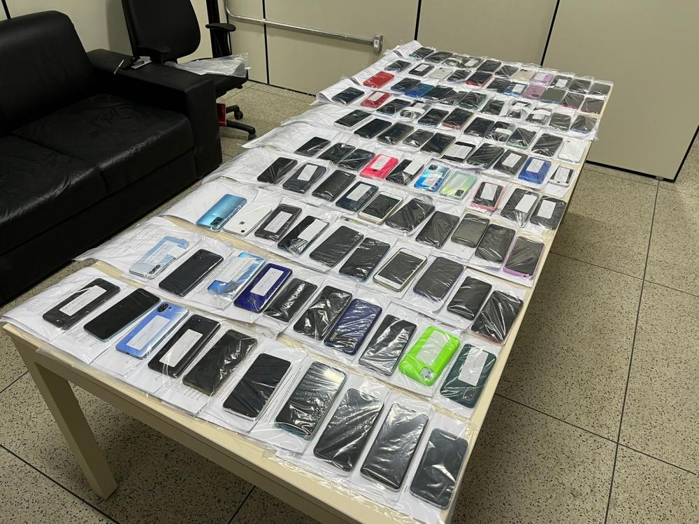 Secretaria de Segurança recupera 279 celulares roubados em Teresina