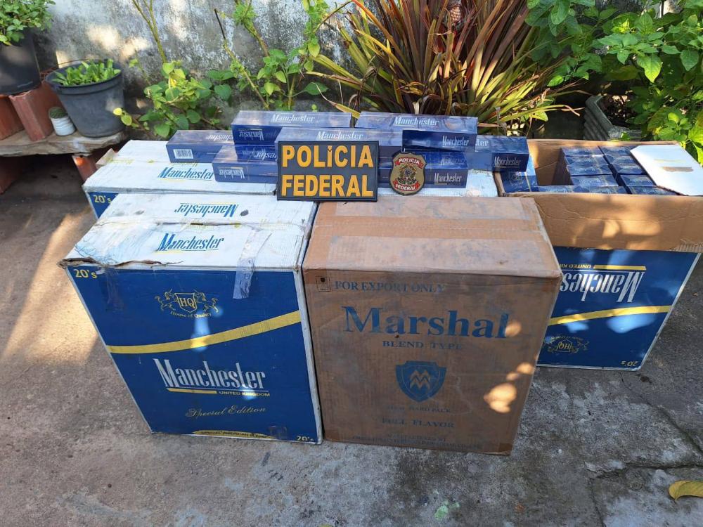 PF cumpre mandados contra suspeitos de contrabando de cigarros no Piauí