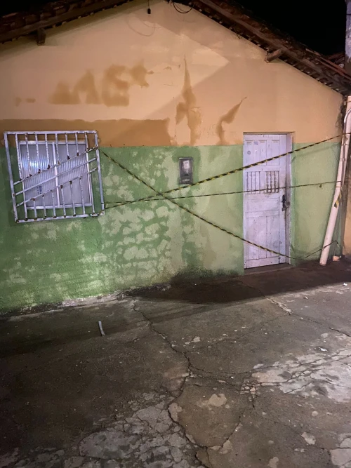 Casa onde criança foi supostamente espancada