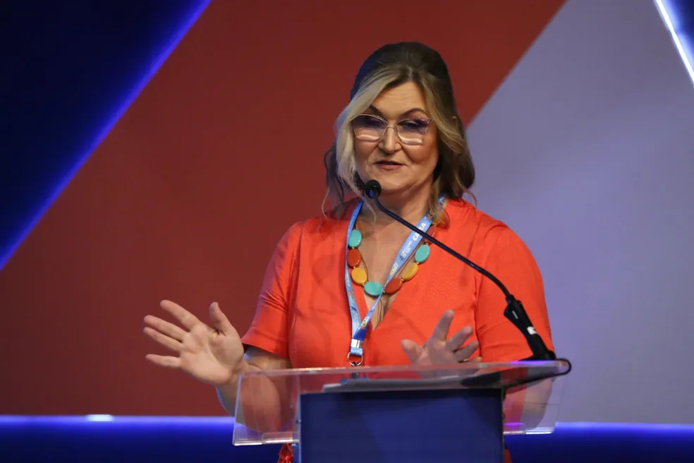 A presidente da Cixa Rita Serrano — Foto: Fátima Meira/Futura Press/Estadão