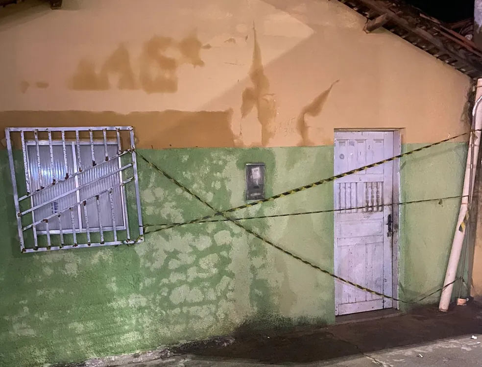 Local onde criança morava com a tia em Uruçuí, Sul do Piauí. — Foto: Reprodução
