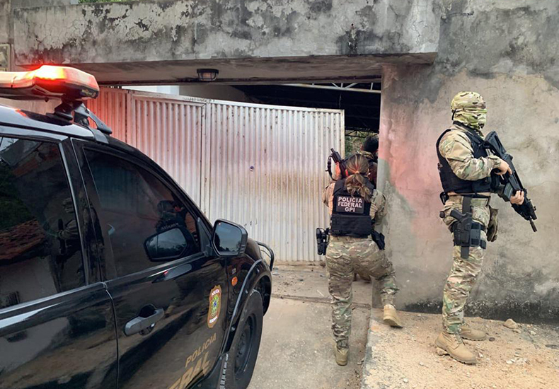 PF cumpre mandados contra suspeitos de traficar drogas da Bolívia e do Paraguai para o Piauí