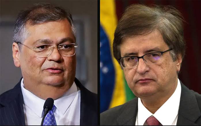 Flávio Dino e Paulo Gonet