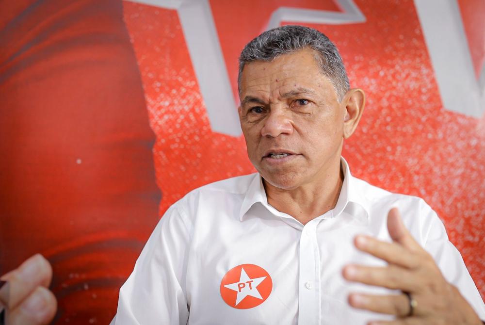 João de Deus, do PT (Foto: Lucas Dias)
