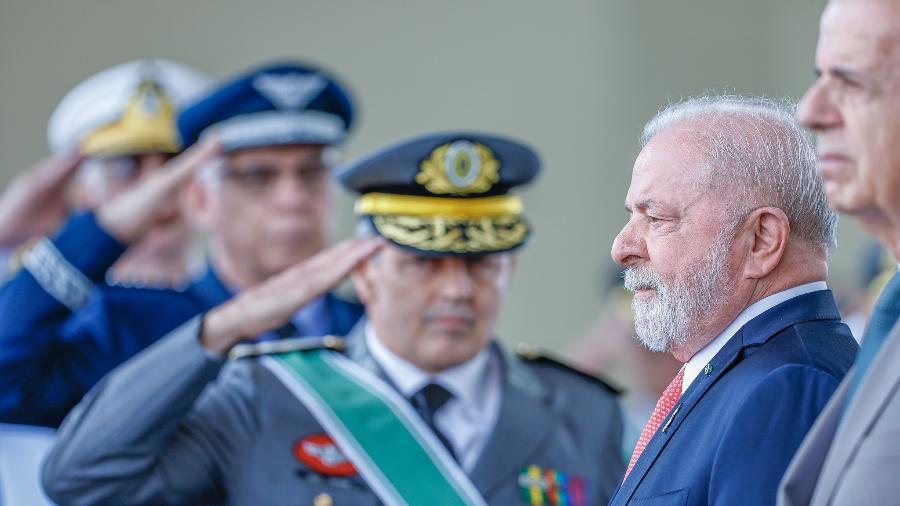 Presidente Lula durante cerimônia do Dia do Exército | Imagem: Ricardo Stuckert/PR