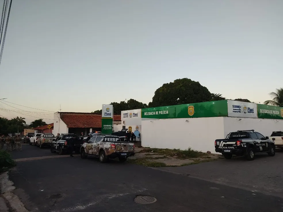 Polícia cumpre mandados e prende suspeitos de roubo e tráfico de drogas durante operação em Luzilândia — Foto: Divulgação