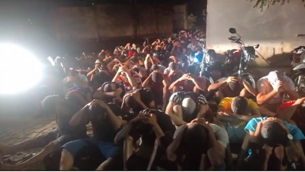 Mais de 70 pessoas são presas durante operação na zona leste de Teresina