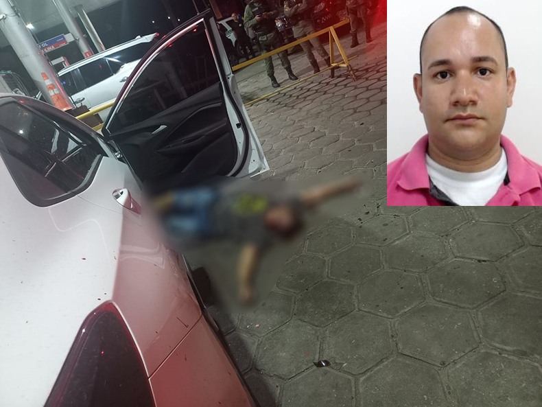 PM é assassinado a tiros durante confusão em posto de combustíveis