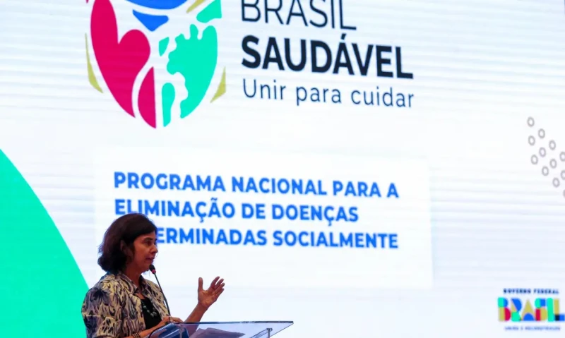 Ministra da Saúde, Nísia Trindade | @ Fábio Rodrigues Pozzebom/ Agência Brasil