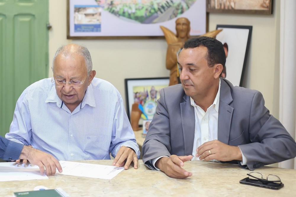 Prefeito Dr. Pessoa e Nouga Cardoso | Divulgação