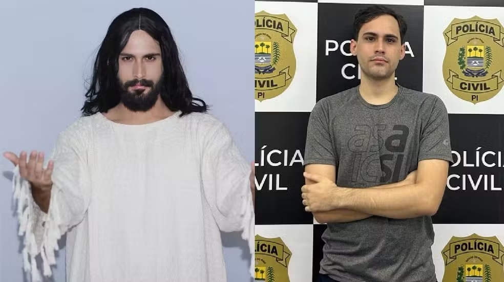 Ator conhecido por interpretar Jesus Cristo em espetáculos no PI é preso por violência doméstica