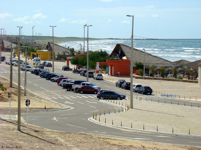 Praia de Atalaia, em Luís Correia, uma das praias que está nos planos de privatização do governo federal.