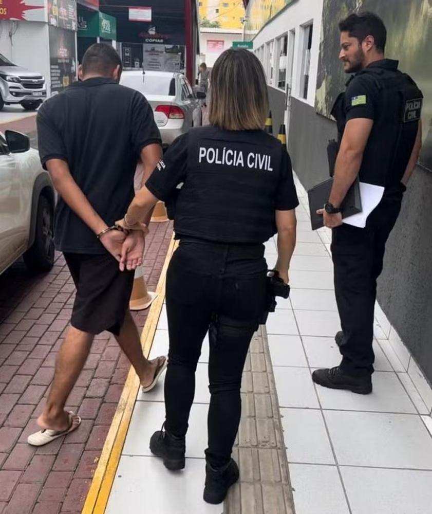 Jovem é preso pela 2ª vez por criar perfis falsos em rede social e ameaçar mulheres de estupro em Teresina — Foto: Divulgação/PCPI