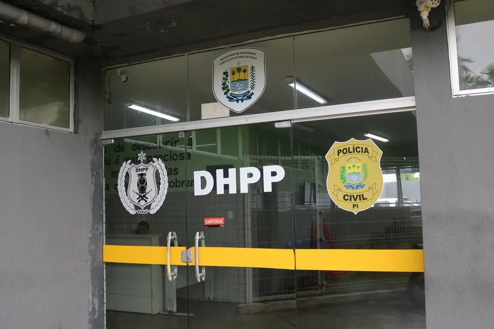 Departamento de Homicídio e Proteção à Pessoa (DHPP), em Teresina — Foto: Ilanna Serena