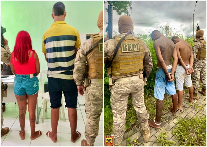 Polícia conduz quatro suspeitos após roubo de mais de 30 celulares em loja no Jóquei