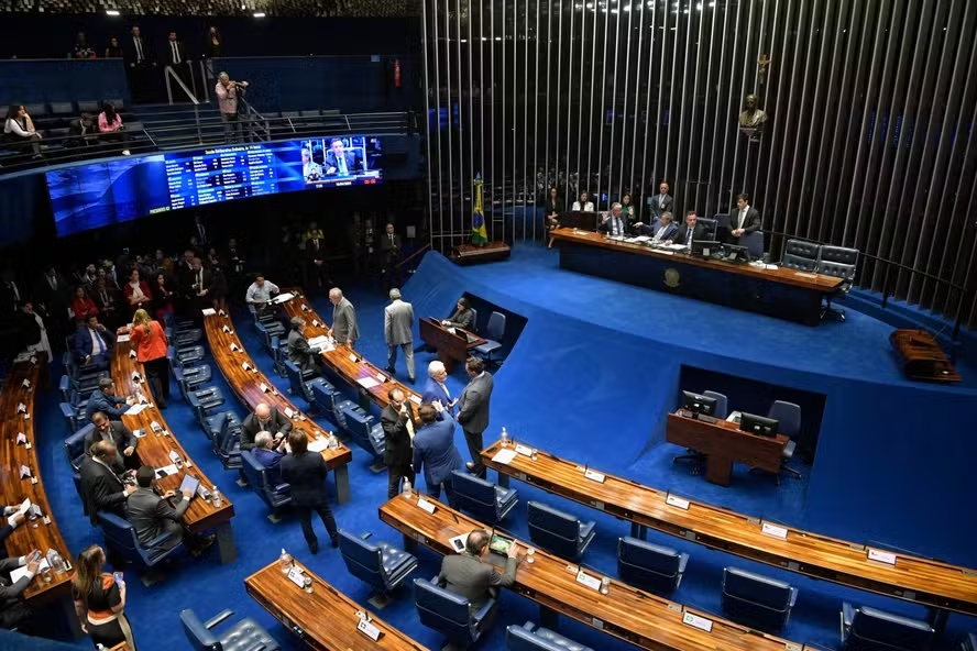 O plenário do Senado — Foto: Jonas Pereira/Agência Senado