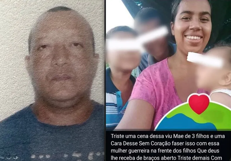 Mototaxista suspeito de matar esposa na frente dos filhos está foragido