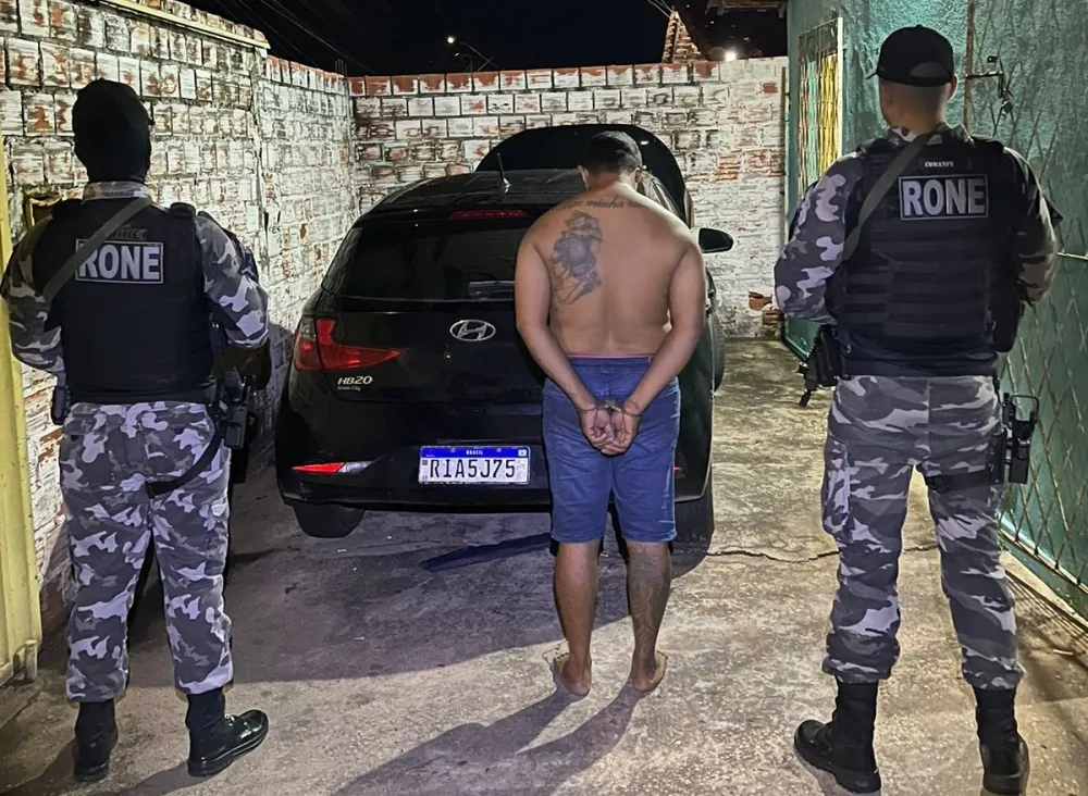 Dupla é presa com carro usado em roubos na zona sudeste de Teresina