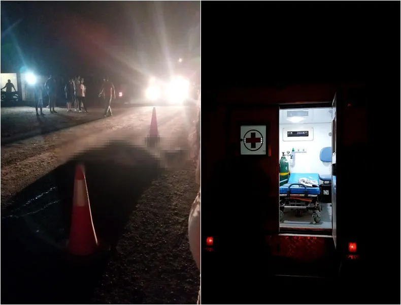 Mulher morre após porta de ambulância abrir em rodovia no Piauí