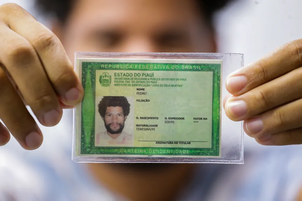 Piauí lidera ranking de emissões da Nova Carteira de Identidade Nacional