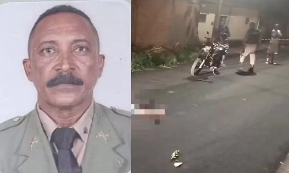 Sargento da Polícia Militar é morto a tiros na Zona Norte de Teresina — Foto: Reprodução