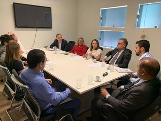 Reunião na Corregedoria-Geral da Justiça definiu os detalhes do mutirão (Ascom TJ)