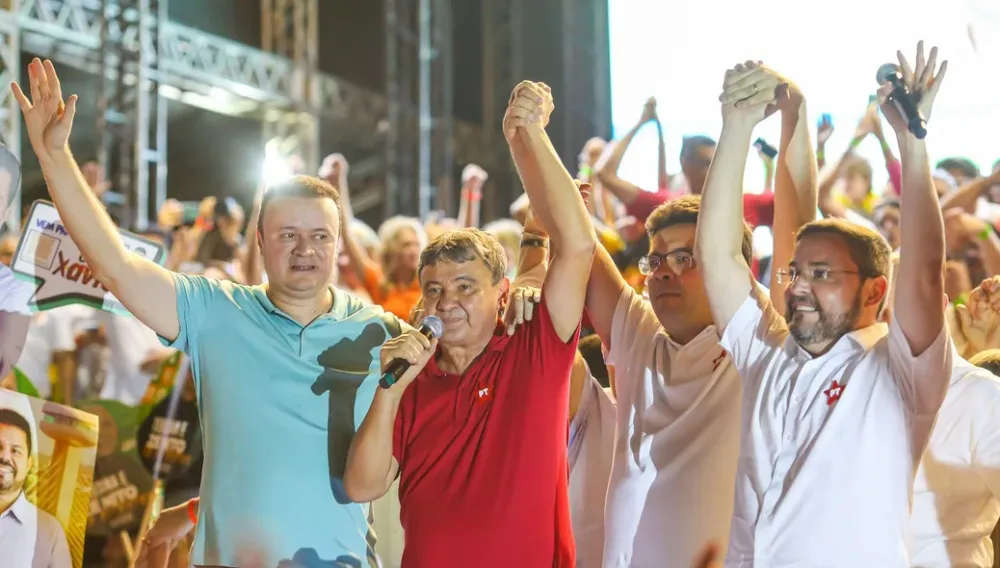 Paulo Márcio, Wellington Dias, Rafael Fonteles e Fábio Novo | @ Marcelo Cardoso