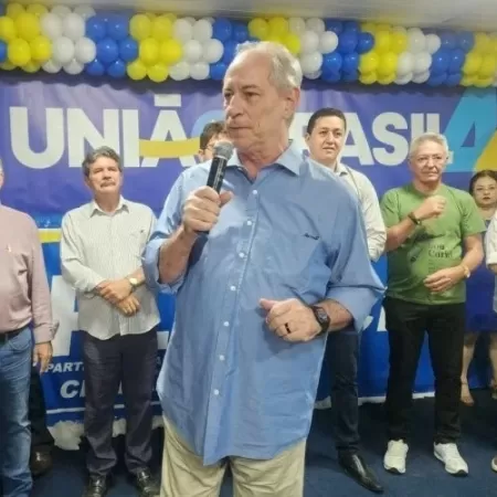 Ciro Gomes discursa em convenção no Crato (CE) | Imagem: UB/Divulgação