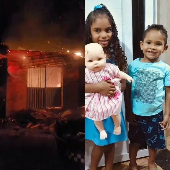 Crianças morrem carbonizadas dentro de casa no Piauí- Foto: Reprodução