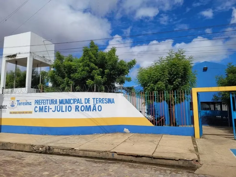 Centro Municipal de Educação Infantil (CMEI) Júlio Romão, em Teresina — Foto: Prefeitura de Teresina