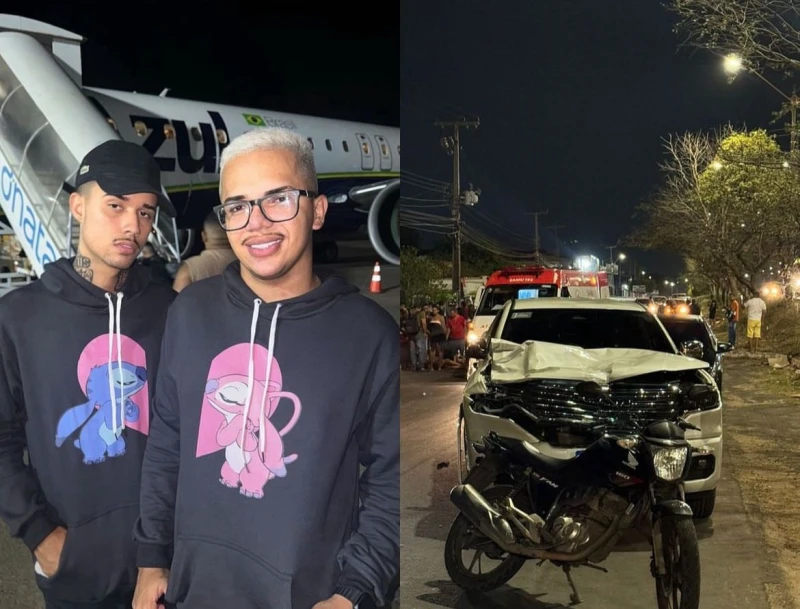 Stanlley Gabryell e o influencer Pedro Lopes | @ reprodução