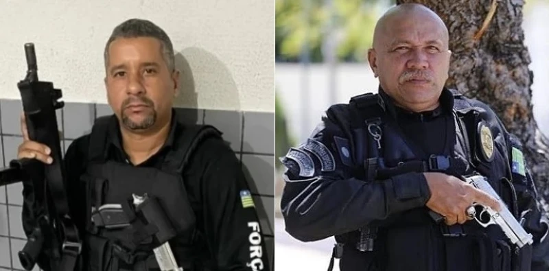 Cabo Jairo e Sargento Mota são afastados da Polícia Militar do Piauí | Fotos: redes sociais