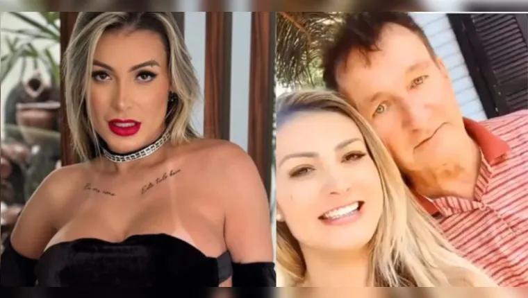 Andressa se surpreendeu com o pedido do pai ao revelar desejo em gravar com ela. | Divulgação