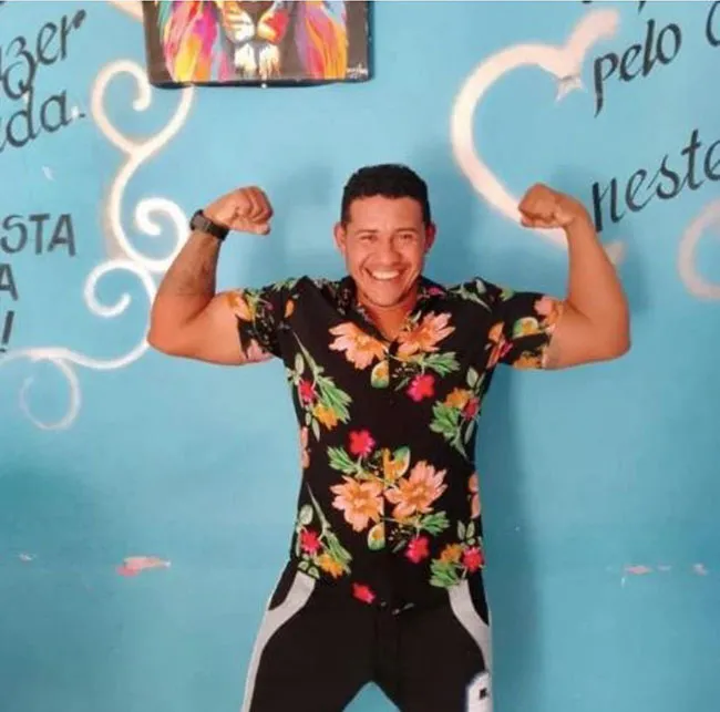 A vítima, Antônio Marcos Silva