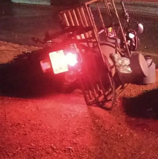 Motociclista morre após colidir em cavalo no Piauí (Foto: PC-PI)