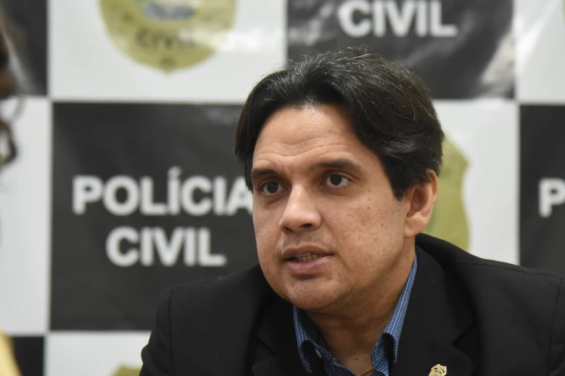 Delegado Humberto Mácola, coordenador da Delegacia de Repressão aos Crimes de Informática | @ Assis Fernandes
