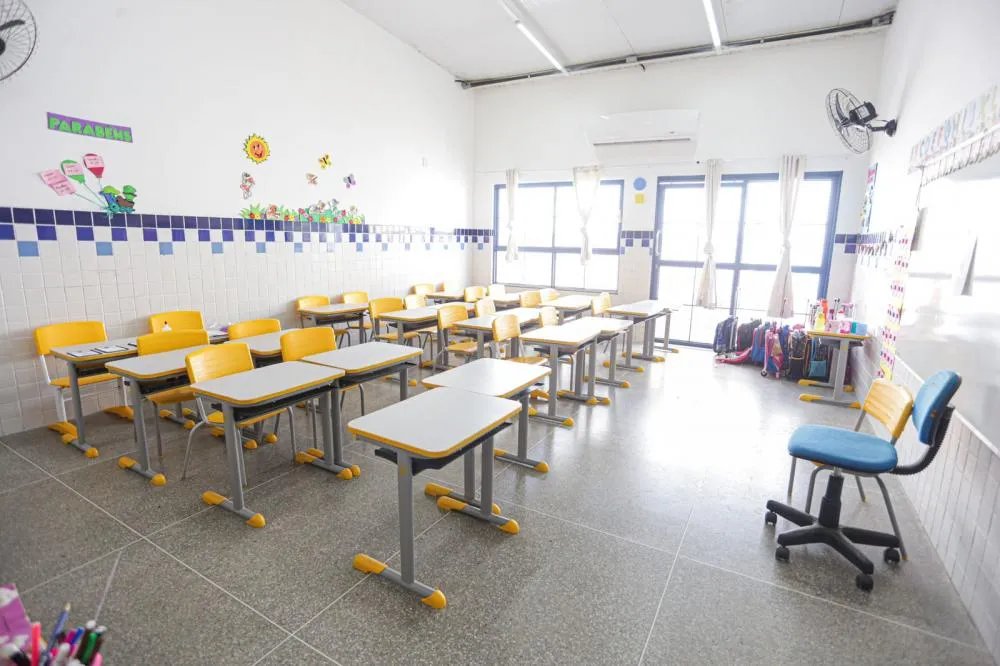 Escola da rede municipal de Teresina (Foto: divulgação/ PMT)