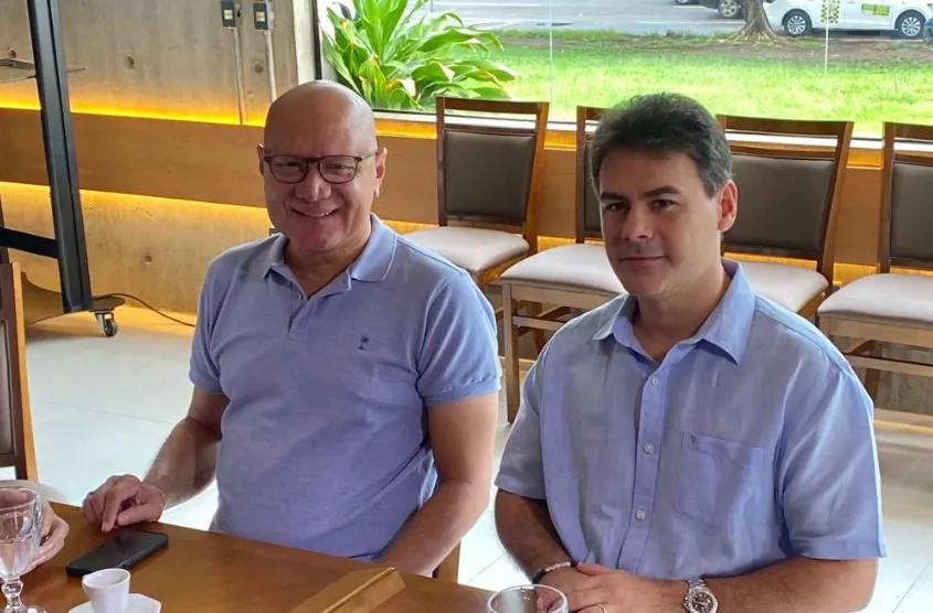 Franzé Silva e Severo Eulálio (Foto: Jonas Carvalho)
