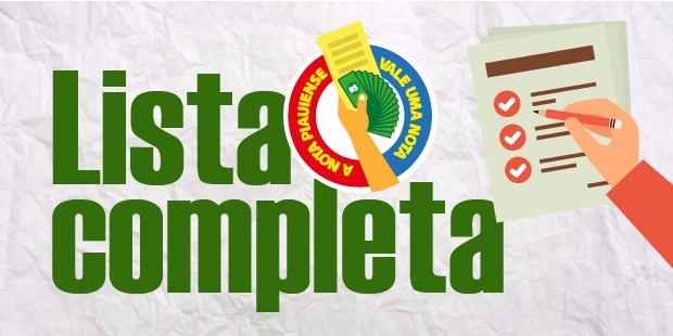 Sefaz divulga lista de ganhadores do 54º sorteio da Nota Piauiense