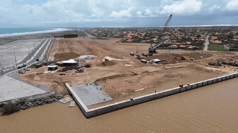 Obras do terminal pesqueiro no litoral | @Ccom
