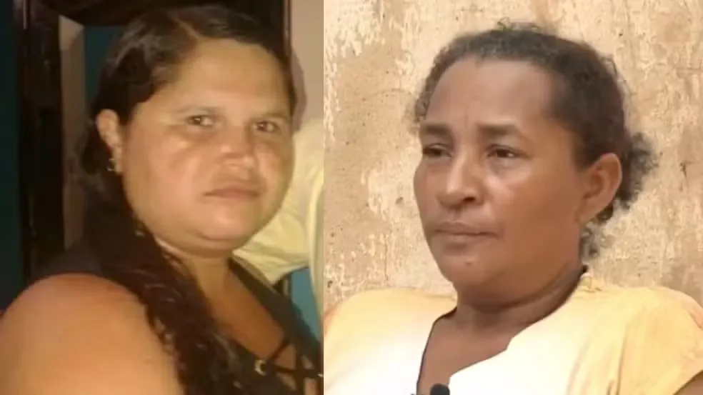 Maria Jocilene da Silva e Maria dos Aflitos Silva — Foto: Reprodução