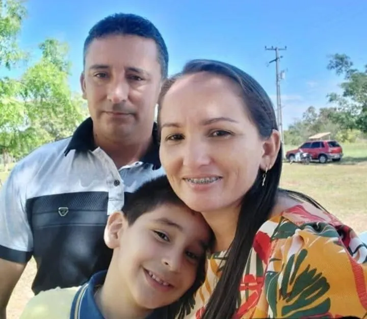 Família morta em acidente (Foto: PM-PI)