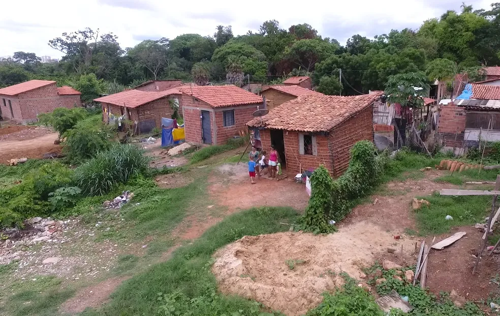 Ocupação na Zona Sul de Teresina. — Foto: Neyara Pinheiro